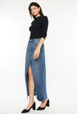 Micah Maxi Denim Skirt