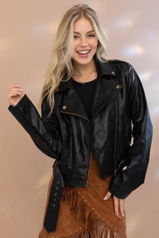 Ivy Leather Jacket