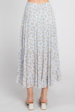 Tawny Floral Maxi Skirt